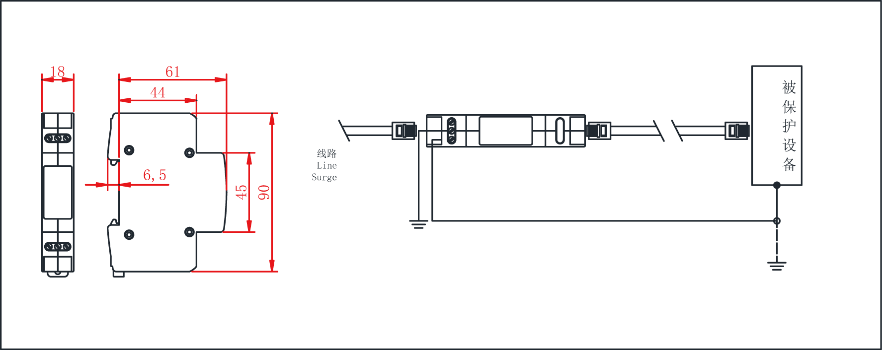 TK01 網(wǎng)絡(luò)，電話防雷器.png